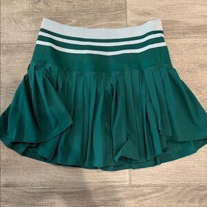 Emerald Green Pleated Wilson Women's Tennis Skirt